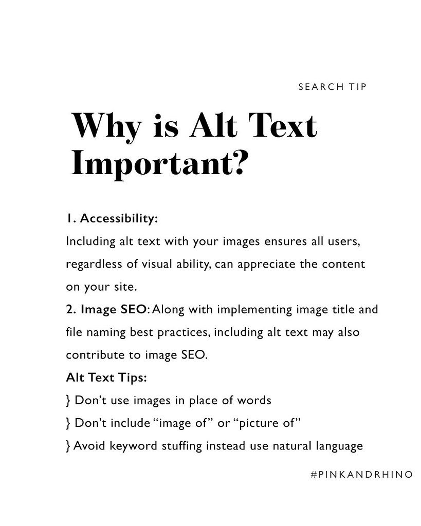 Crafting Effective Alt Text: Best Practices for Image Optimization